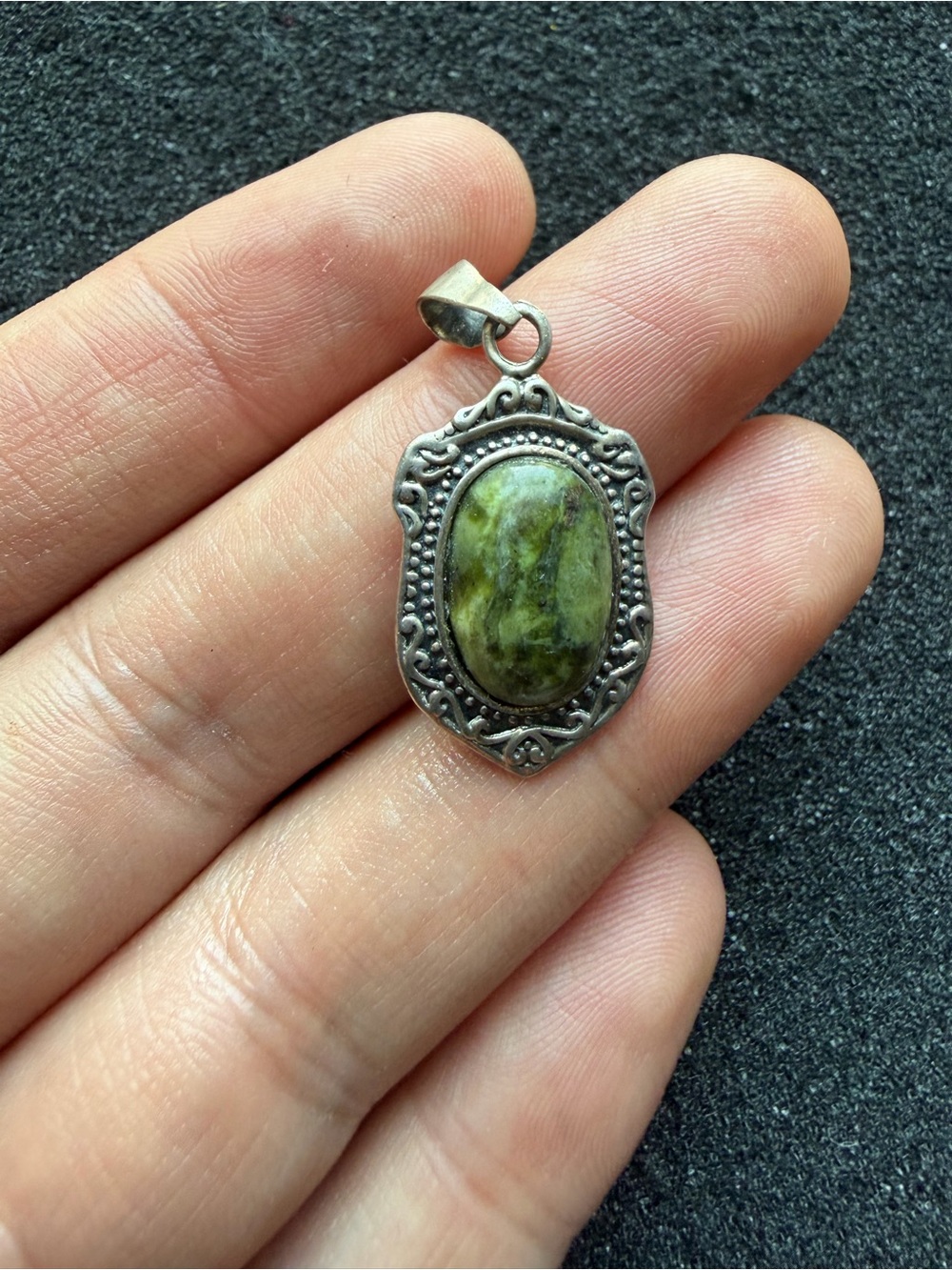 Connemara Marble mothers love Sterling Silver Pendant